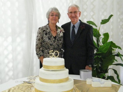 Harold & Sandra at 50 Year Celebration